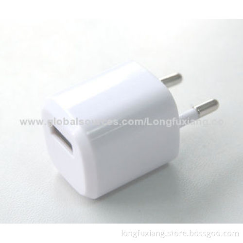 Mini USB Wall Charger for iPhone 4/3G/3GS, with 100-240V Input